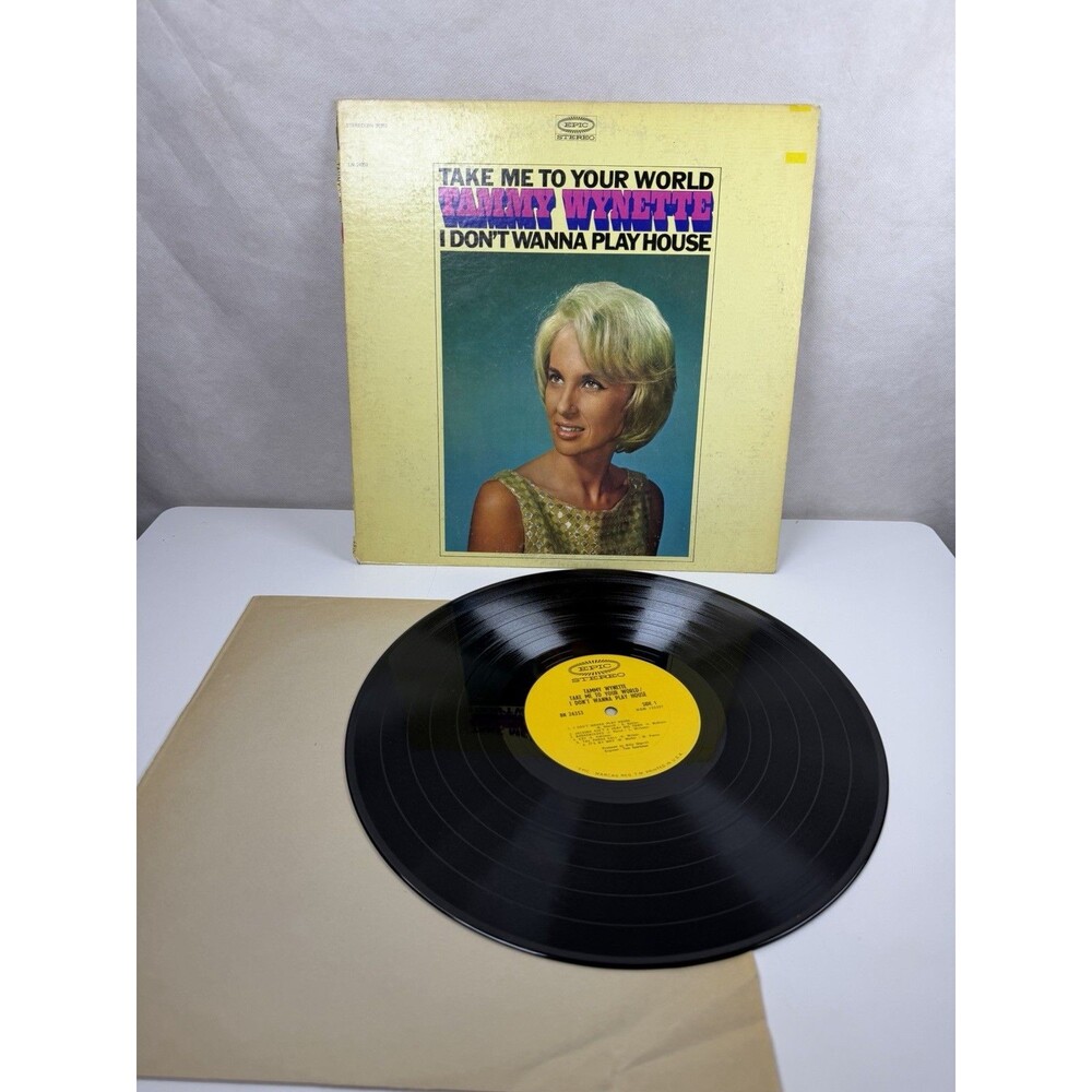 Tammy Wynette – Take Me To Your World BN 26353 VG+ Classic Country LP